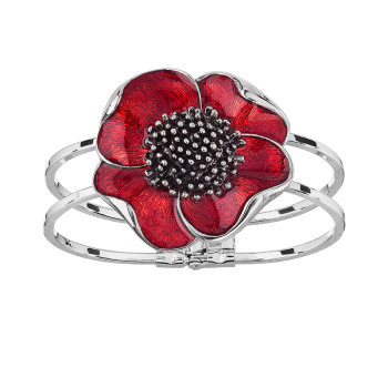 Bracelet coquelicot