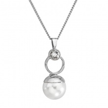 Náhrdelník Styl Perla White Pearl SWAROVSKI